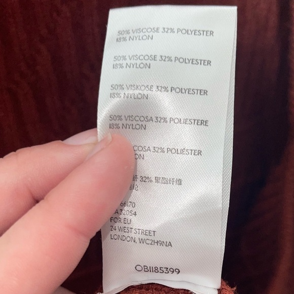 NWT FREE PEOPLE x REVOLVE Emmaline Long Sleeve Open Back Sweater Mini Dress XL - Picture 10 of 11